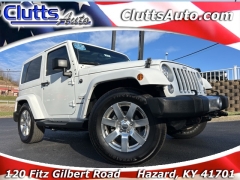 Used 2017  Jeep Wrangler 2d Convertible Sahara at Clutts Auto Sales near Hazard&comma; KY