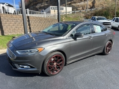 Used 2017  Ford Fusion 4d Sedan Titanium at Clutts Auto Sales near Hazard, KY
