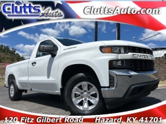 Used 2020 Chevrolet Silverado 1500 2WD Reg Cab Work Truck Longbed at Clutts Auto Sales near Hazard, KY