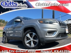 Used 2019 Jeep Cherokee 4d SUV 4WD Limited 3.2L at Clutts Auto Sales near Hazard, KY