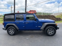 Used 2020  Jeep Wrangler Unlimited 4d SUV 4WD Sport S at Clutts Auto Sales near Hazard&comma; KY