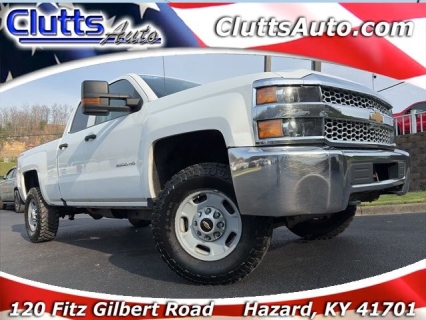 Used 2019 Chevrolet Silverado 2500 4WD Double Cab WT at Clutts Auto Sales near Hazard, KY