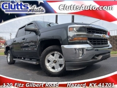  2018 Chevrolet Silverado 1500 4WD Crew Cab LT at Clutts Auto Sales near Hazard&comma; KY