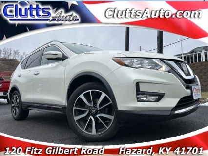 Used 2018 Nissan Rogue 4d SUV AWD SL at Clutts Auto Sales near Hazard, KY