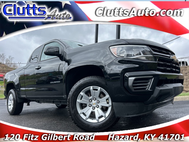 Used 2021  Chevrolet Colorado 2WD Ext Cab 128" LT at Clutts Auto Sales near Hazard, KY