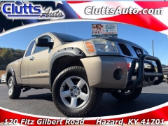 Used 2006  Nissan Titan 4WD King Cab SE FFV at Clutts Auto Sales near Hazard&comma; KY
