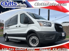 Used 2023  Ford Transit Passenger Wagon T-350 148" Med Roof XL RWD at Clutts Auto Sales near Hazard, KY