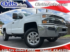 Used 2017 Chevrolet Silverado 2500 4WD Reg Cab Work Truck at Clutts Auto Sales near Hazard, KY