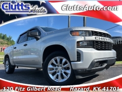 Used 2019 Chevrolet Silverado 1500 4WD Crew Cab Custom at Clutts Auto Sales near Hazard, KY
