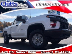 Used 2021  Chevrolet Silverado 2500HD 4WD Double Cab 149" Work Truck at Clutts Auto Sales near Hazard&comma; KY