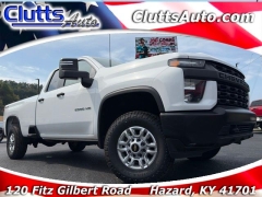  2021 Chevrolet Silverado 2500HD 4WD Double Cab 162" Work Truck at Clutts Auto Sales near Hazard&comma; KY