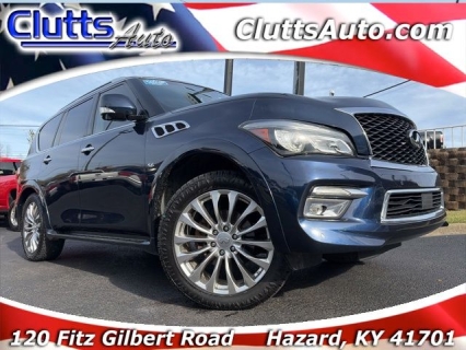 Used 2015 INFINITI QX80 4d SUV AWD at Clutts Auto Sales near Hazard, KY