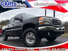 Used 2004  GMC Sierra 2500 4WD Crew Cab HD at Clutts Auto Sales near Hazard&comma; KY