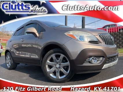 Used 2014 Buick Encore 4d SUV AWD Leather at Clutts Auto Sales near Hazard, KY
