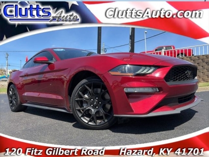 Used 2018 Ford Mustang 2d Fastback EcoBoost at Clutts Auto Sales near Hazard, KY