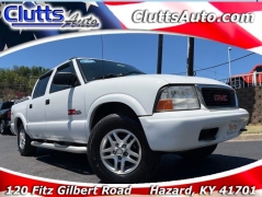 Used 2003  GMC Sonoma Pickup 4WD Crew Cab ZR5 at Clutts Auto Sales near Hazard&comma; KY