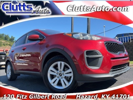 Used 2019 Kia Sportage 4d SUV FWD LX w/Popular Pkg at Clutts Auto Sales near Hazard, KY