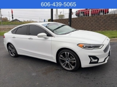 Used 2020  Ford Fusion 4d Sedan AWD Titanium at Clutts Auto Sales near Hazard&comma; KY