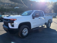 Used 2021  Chevrolet Silverado 2500HD 4WD Double Cab 149" Work Truck at Clutts Auto Sales near Hazard&comma; KY