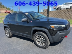 Used 2020 Jeep Cherokee 4d SUV 4WD Trailhawk 3.2L at Clutts Auto Sales near Hazard, KY
