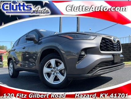 Used 2022 Toyota Highlander LE FWD at Clutts Auto Sales near Hazard, KY