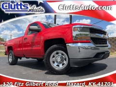 Used 2018  Chevrolet Silverado 1500 4WD Reg Cab LS Longbed at Clutts Auto Sales near Hazard&comma; KY