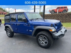 Used 2020  Jeep Wrangler Unlimited 4d SUV 4WD Sport S at Clutts Auto Sales near Hazard&comma; KY