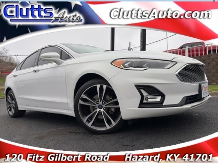 Used 2020 Ford Fusion 4d Sedan AWD Titanium at Clutts Auto Sales near Hazard, KY