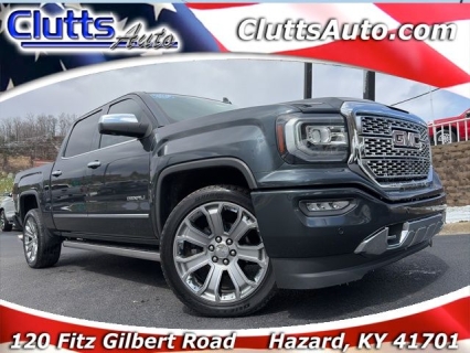Used 2018 GMC Sierra 1500 4WD Crew Cab Denali at Clutts Auto Sales near Hazard, KY