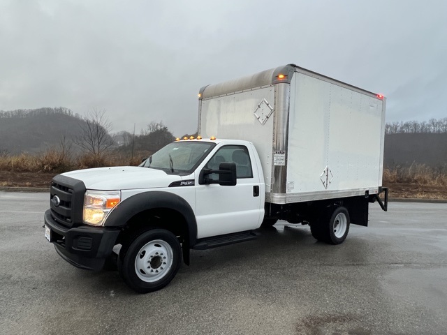 Used 2014  Ford Super Duty F-450 CC 2WD Crew Cab 176" DRW Lariat at Clutts Auto Sales near Hazard, KY