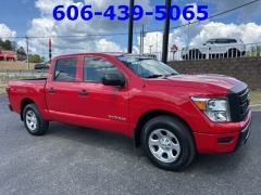 Used 2021 Nissan Titan 4x4 Crew Cab S at Clutts Auto Sales near Hazard, KY
