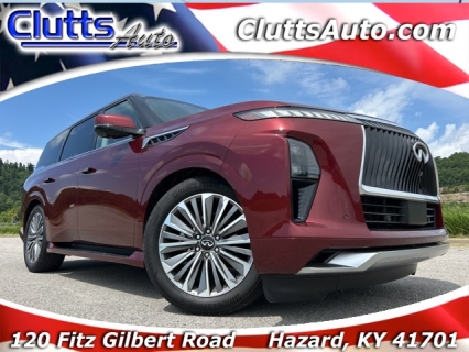 Used 2025 INFINITI QX80 SENSORY AWD at Clutts Auto Sales near Hazard, KY