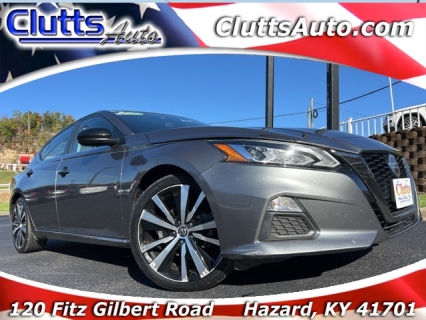 Used 2021 Nissan Altima 2.5 SR Sedan at Clutts Auto Sales near Hazard, KY