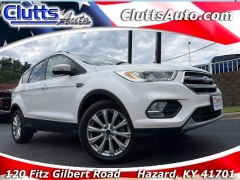 Used 2017  Ford Escape 4d SUV 4WD Titanium at Clutts Auto Sales near Hazard&comma; KY
