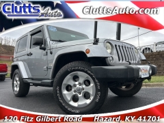 Used 2014  Jeep Wrangler 2d Convertible Sahara at Clutts Auto Sales near Hazard&comma; KY