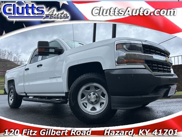 Used 2016  Chevrolet Silverado 1500 4WD Double Cab Work Truck at Clutts Auto Sales near Hazard, KY