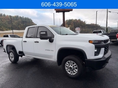Used 2021  Chevrolet Silverado 2500HD 4WD Double Cab 149" Work Truck at Clutts Auto Sales near Hazard&comma; KY
