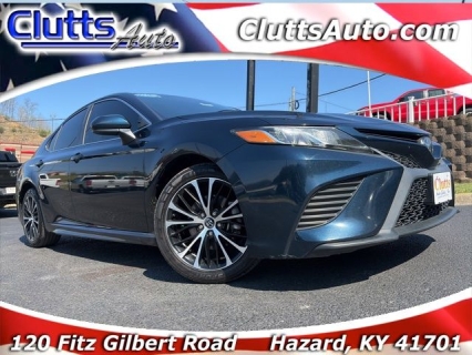 Used 2019 Toyota Camry 4d Sedan SE at Clutts Auto Sales near Hazard, KY