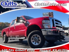 Used 2008  Ford Super Duty F-250 4WD Crew Cab XLT at Clutts Auto Sales near Hazard&comma; KY