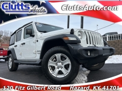  2018 Jeep Wrangler Unlimited 4d SUV 4WD Sport S at Clutts Auto Sales near Hazard&comma; KY