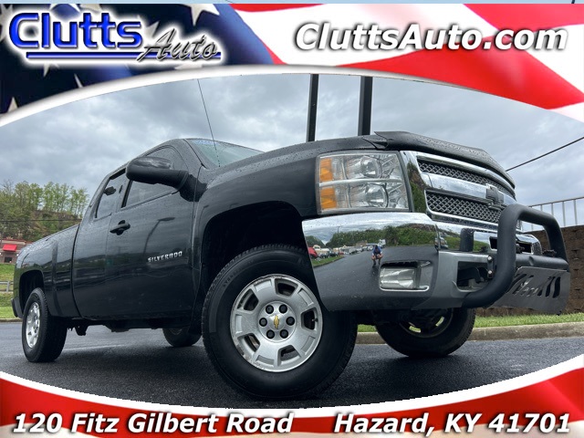 Used 2013  Chevrolet Silverado 1500 4WD Ext Cab LT at Clutts Auto Sales near Hazard, KY
