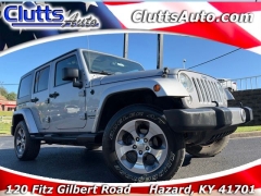 Used 2016  Jeep Wrangler Unlimited 4d Convertible Sahara at Clutts Auto Sales near Hazard&comma; KY