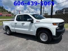 Used 2019 Chevrolet Silverado 1500 4WD Double Cab Work Truck at Clutts Auto Sales near Hazard, KY