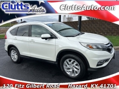 Used 2015  Honda CR-V 4d SUV AWD EX-L at Clutts Auto Sales near Hazard&comma; KY