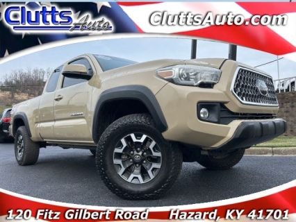Used 2018 Toyota Tacoma 4WD Access Cab TRD Off-Road at Clutts Auto Sales near Hazard, KY