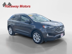 Used 2020  Ford Edge 4d SUV FWD Titanium at Raceway Motors near Lufkin, TX