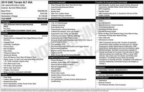 Used 2019  GMC Terrain 4d SUV FWD SLT 1.5L Turbo at Drive Now Westlake near Westlake, OH