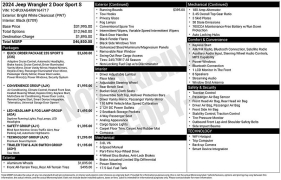 Used 2024  Jeep Wrangler Sport S 2 Door 4x4 at DriveNow Mayfield near Mayfield Heights, OH