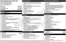 Used 2019  Hyundai Santa Fe SEL Plus 2.4L Auto FWD at DriveNow Mayfield near Mayfield Heights, OH