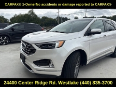 Used 2019  Ford Edge 4d SUV AWD Titanium at DriveNow Mayfield near Mayfield Heights&comma; OH